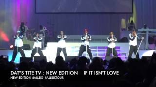 NEW EDITION I F IT ISNT LOVE ALLSIX ALLSIXTOUR [upl. by Phylys]