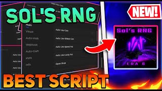 Sols RNG Script GUI  Hack Auto Farm Auto Roll Get All Auras And More PASTEBIN 2024 [upl. by Gereld448]