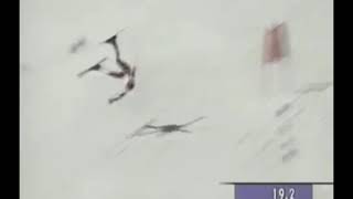 Ski crash Hermann Maier Nagano 1998 [upl. by Bartram926]