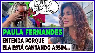 PAULA FERNANDES CANTANDO TRISTE by LEANDRO VOZ [upl. by Wyon]