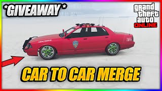 GTA 5 CAR TO CAR MERGE GLITCH AFTER PATCH 168 F1BENNYS WHEELS ON ANY CAR XBOXPSN [upl. by Paver702]