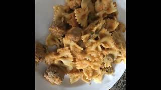 Easy Sausage and chickpea pasta Recipe [upl. by Erodoeht]