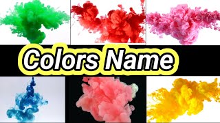 Learn Colors Name with Video  Colors Name in English  Colors Name vocabulary  Colors Name for Kid [upl. by Eeltrebor]