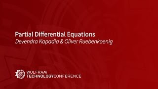 Partial Differential Equations [upl. by Teemus]