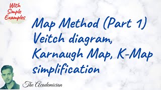 COA 5 Map Method Part 1 KMap simplification [upl. by Irtak]