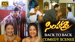 Simhadri Telugu Movie  Back to Back Comedy Scenes  JrNTR  Bhumika Chawla  Ankitha  Tollywood [upl. by Benetta627]