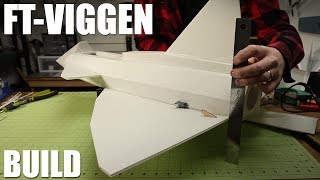 Flite Test  FTViggen  BUILD [upl. by Bria557]