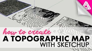 How to Create A Topographic Map with Sketchup [upl. by Viva]