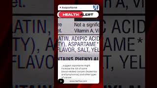 Is aspartame safe What is aspartame for Aspartame cancer risk healthshorts [upl. by Maram561]