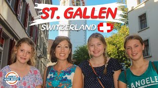 Visiting St Gallen Switzerland’s City with a 1300 Year Old Library  98 Countries with 3 Kids [upl. by Gnud908]