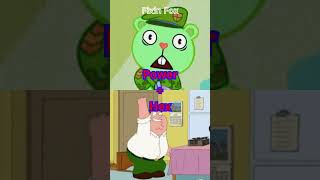 Flippy Vs Peter Griffin  Dream Space by DVRST  happytreefriends familyguy shorts [upl. by Yentihw8]