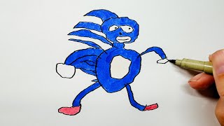 How to Draw Sanic [upl. by Leonard]