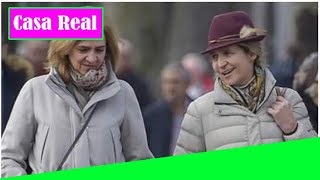 Las infantas Elena y Cristina viajan otra vez a Abu Dabi a visitr al rey Juan Carlos [upl. by Marthe]