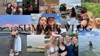 THIRD SUMMER VLOG beach trip [upl. by Norby]