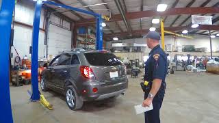 Live State Inspection of Rebuilt Car [upl. by Pitt]