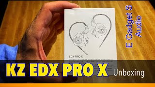 KZ EDX Pro X IEM Unboxing [upl. by Pascal87]