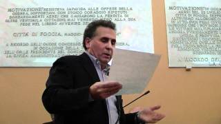 Bruno Longo al Sindaco di Foggia Mongelli quotSindaco tu hai fatto fallire AMICA Spaquot [upl. by Gotthard]