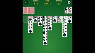 Spider Solitaire card games [upl. by Stillman]