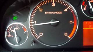 Peugeot 407 20HDi little RPM pulsation [upl. by Barbarese]