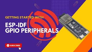 Getting started with esp32 GPIO by using espidf frameworks esp32 embeddedsystem coding [upl. by Aissenav727]