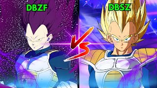 Sparking Zero vs DBFZ Vegeta Forms The ULTIMATE Comparison [upl. by Pleione35]