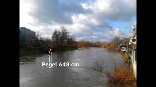 20231226 Lippe Hochwasser [upl. by Kendre843]