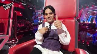 The Voice Kids Coach Pablo is ready to get the ball rolling for Samantha Perez EXCLUSIVE [upl. by Alya]