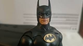 1989 Batmobile and Batman  Mcfarlane Toys Amazon Exclusive Review [upl. by Ettenom]