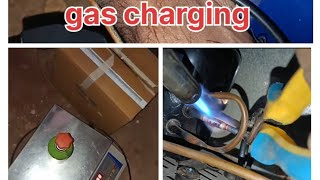 R290 gas charging deep freezer full details [upl. by Nillok10]