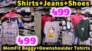 🏃‍♂️Bumper 2 Days Offers‼️ ShirtsShoesJeans ₹499  DownshoulderMomFit Baggy ₹499  Metro Menswear [upl. by Os]