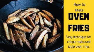 How to Make Oven Fries  Restaurant style [upl. by Leola972]