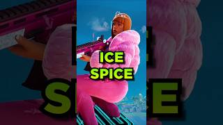 ICE SPICE loves to SPLASH YOU in Fortnite [upl. by Eiramanad]