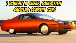 I bought a forgotten Y2K Cadillac Concept Car with a mysterious history Meet the EldoRODo [upl. by Nalyac]