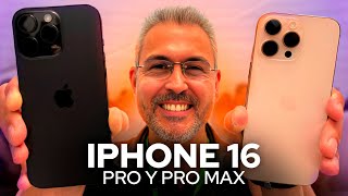 iPhone 16 Pro y 16 Pro Max Primeras Impresiones [upl. by Fesoy]