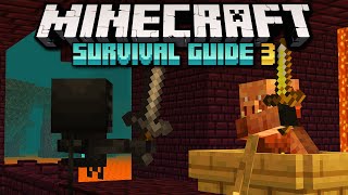 Wither Skeleton Farm Part 2 ▫ Minecraft Survival Guide S3 ▫ Tutorial Lets Play Ep92 [upl. by Netfa]