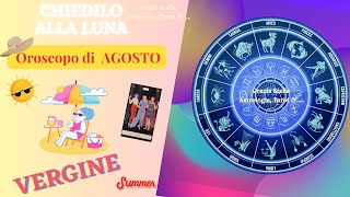 VERGINE🌷OROSCOPO DI AGOSTO🌷 astrologia zodiaco tarocchi sibille [upl. by Ecnarwal]