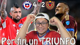 CHILENO reacciona a Chile 4 Venezuela 2 por eliminatorias 2026  por FIN ganamos un partido [upl. by Bonnee]