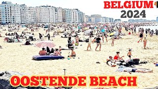 🇧🇪OOSTENDE BEACH BELGIUM 2024 [upl. by Shuping381]