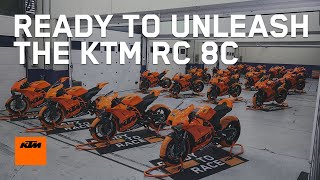 Ready to unleash the KTM RC 8C  KTM [upl. by Bogie]