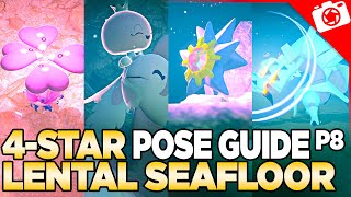 Lental Seafloor 4Star Pose amp Request Guide  New Pokemon Snap [upl. by Adnala412]