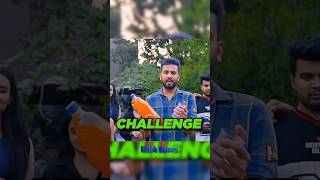 Spill The Water Challenge  Funny Challenge Video 😂 elvishyadav [upl. by Fortunna]