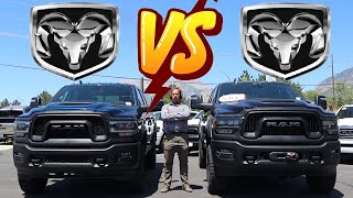 They Are NOT The Same Ram Rebel vs Ram Power Wagon [upl. by Atteynad]