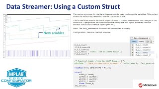 MCC Melody Data Streamer Library Using a Custom Struct [upl. by Buddy]