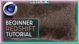 Create Fur  Introduction Tutorial for Redshift in Cinema 4D R26  Principled Hair Shader [upl. by Latricia]