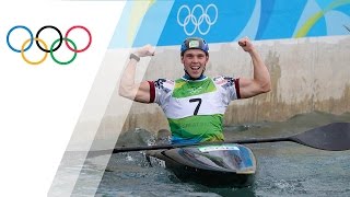 Joseph Clarke wins Gold in the Mens Kayak Canoe Slalom [upl. by Elaine]