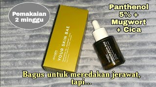 Review Avoskin Your Skin Bae Panthenol 5  Mugwort  Cica Serum  Pemakaian 2 minggu [upl. by Osbert]