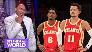 Why you got to come at me like that  Stephen A after Hawks fan trolls him  Stephen As World [upl. by Machute]