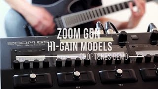 Zoom G5n  HiGain Demo amp Playthrough [upl. by Frick458]