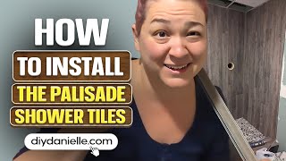 Palisade Wall Tiles Shower Installation Easy Renovation Guide for Your Shower [upl. by Mccully]