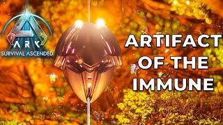 How to Find the Artifact of the Immune  The Island Ark Survival Ascended 2024 [upl. by Eerpud804]